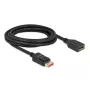 DisplayPort-Verlängerungskabel DeLOCK 87072 3m 8K 60Hz