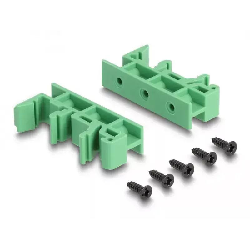 DeLOCK D-Sub HD 44-poliger Stecker auf Reihenklemme für DIN-Schiene 84x86x30mm