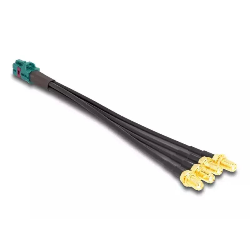 Koaxialkabel DeLOCK 90127 0,2 m Mini FAKRA Z SMA Schwarz