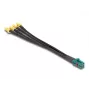 Koaxialkabel DeLOCK 90127 0,2 m Mini FAKRA Z SMA Schwarz