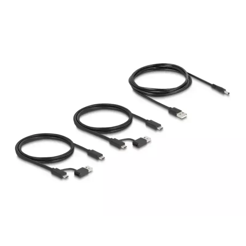 Delock USB Switch 4 x Gerät 2 x Host 5 Gbit/s Schwarz