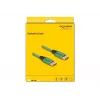 DeLOCK DisplayPort-Kabel 16K 60 Hz 1 m grün Metall