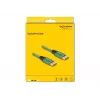 DeLOCK DisplayPort-Kabel 16K 60 Hz 2 m grün Metall