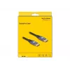 DeLOCK DisplayPort-Kabel 8K 60 Hz 1 m lila Metall