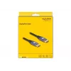 DeLOCK DisplayPort-Kabel 8K 60 Hz 2 m lila Metall