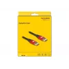 DeLOCK DisplayPort-Kabel 8K 60 Hz 5 m rot Metall