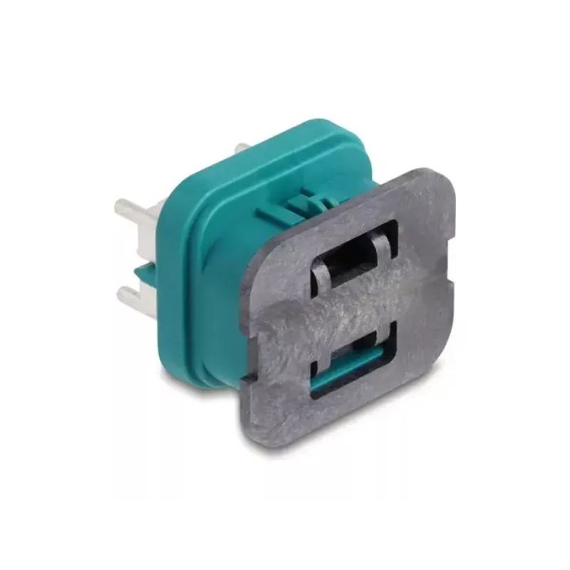 DeLOCK HDMTD-Quad-Stecker für PCB, Schutzklasse IP67 IP69K
