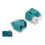 DeLOCK HDMTD einzelner Powerpin-Stecker abgewinkelt für PCB 90° Buchse