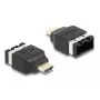 DeLOCK HDMI Automotive Adapter HDMI-E Buchse auf HDMI-A Stecker 4K 60 Hz