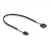DeLOCK USB 2.0 Stiftleiste Hub 2 Port Schwarz Blau