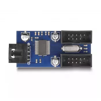 DeLOCK USB 2.0 Stiftleiste Hub 2 Port Schwarz Blau