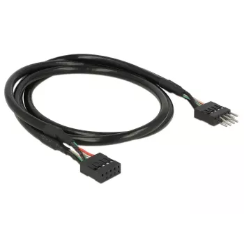 USB-Kabel DeLOCK 0,5m 2xUSB2.0