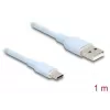 DeLOCK USB-Kabel USB 2.0 1 m USB A USB C Blau 81222