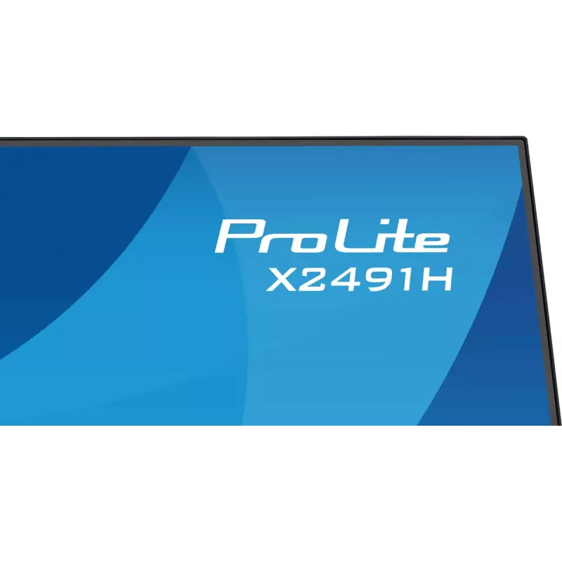 Computermonitor IIYAMA ProLite X2491H-B1 60,5 cm (23,8 Zoll) IPS LCD Full HD 1920×1080 Mattschwarz, VESA