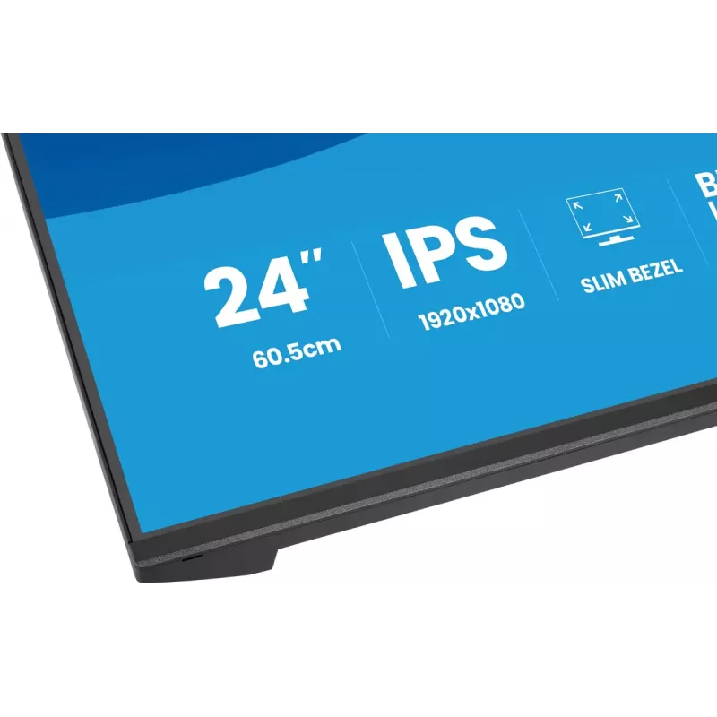 Computermonitor IIYAMA ProLite X2491H-B1 60,5 cm (23,8 Zoll) IPS LCD Full HD 1920×1080 Mattschwarz, VESA