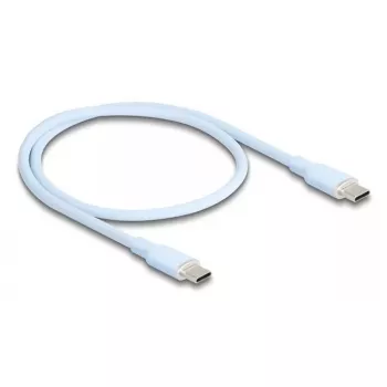 USB-Kabel DeLOCK 81233 USB 2.0 0,5m USB C Blau