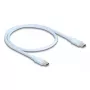 USB-Kabel DeLOCK 81233 USB 2.0 0,5m USB C Blau