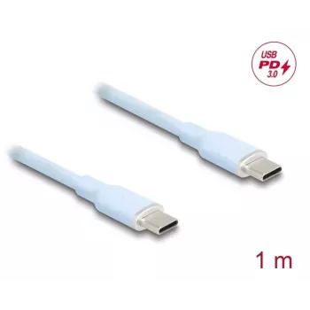 USB-Kabel DeLOCK 81234 USB 2.0 1 m USB C Blau