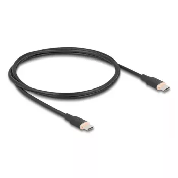 DeLOCK USB-Kabel USB 2.0 1m USB C Schwarz 81238