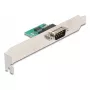 DELOCK 90582 USB 2.0 auf RS-232 Seriell Konverter/Repeater/Isolator, FTDI FT231XS, grün Edelstahl