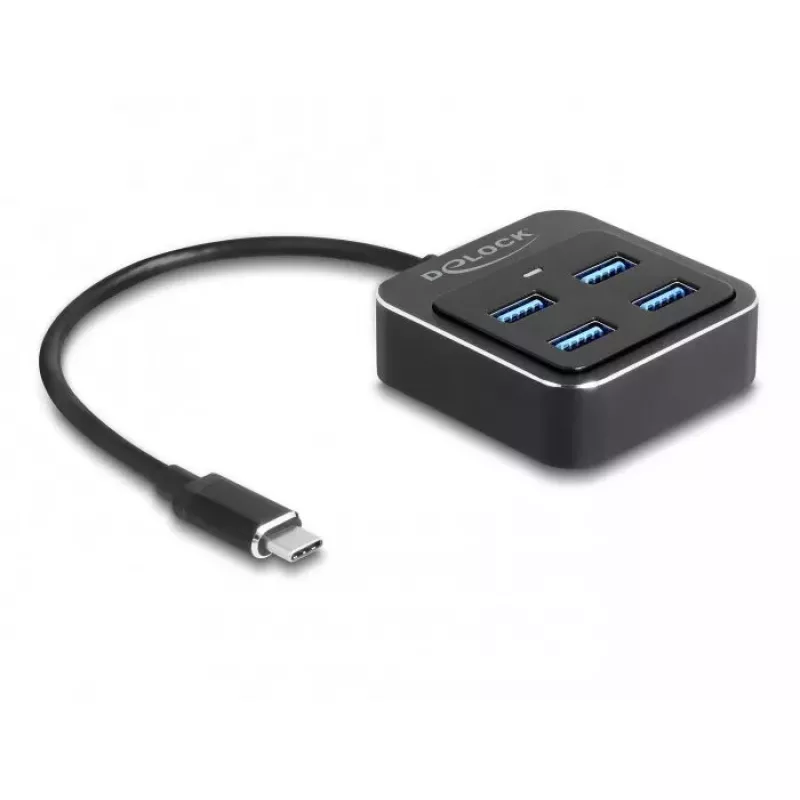 DeLOCK USB 3.2 Gen 2 USB Type-C Hub 4 x USB Type-A 10 Gbps