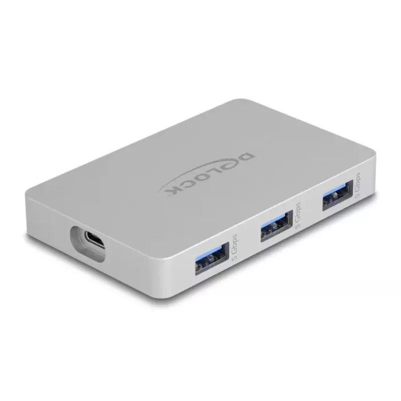DeLOCK 7 Port USB Hub 4 x USB Type-C 3 x USB Type-A PD 82W