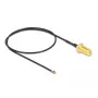 Koaxialkabel DeLOCK 12658 0,35 m RP-SMA MHF 4L LK Schwarz