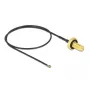 Koaxialkabel DeLOCK 12665 0,35 m SMA MHF 4L LK Schwarz