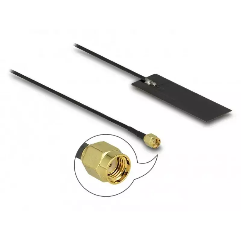 Antenne DeLOCK 12649 RP-SMA 4 dBi 2,4 5 GHz 50 Ω
