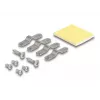 DeLOCK Netzwerk-Anschlussdose LSA Cat.6 schwarz Metall Kunststoff 41mm 69mm 26mm