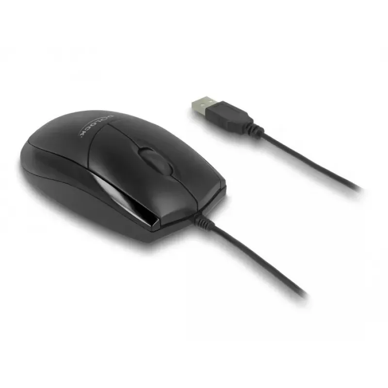 Maus DeLOCK 12106 USB Typ-A optisch beidhändig