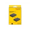 DeLOCK HDMI 2-1 Switch bidirektional 8K 60 Hz Metall Schwarz
