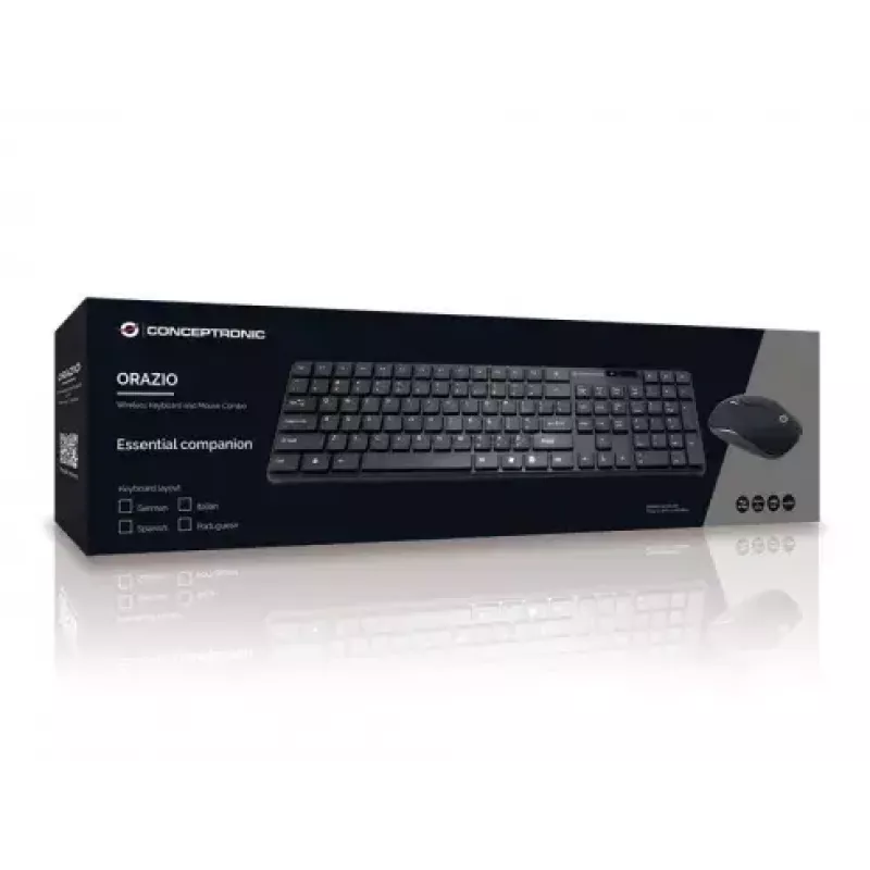 Kabelloses Tastatur- und Maus-Set Conceptronic Orazio ORAZIO01ES