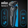 Braun Series 5 51-B1820s Folienrasierer Schwarz, Blau