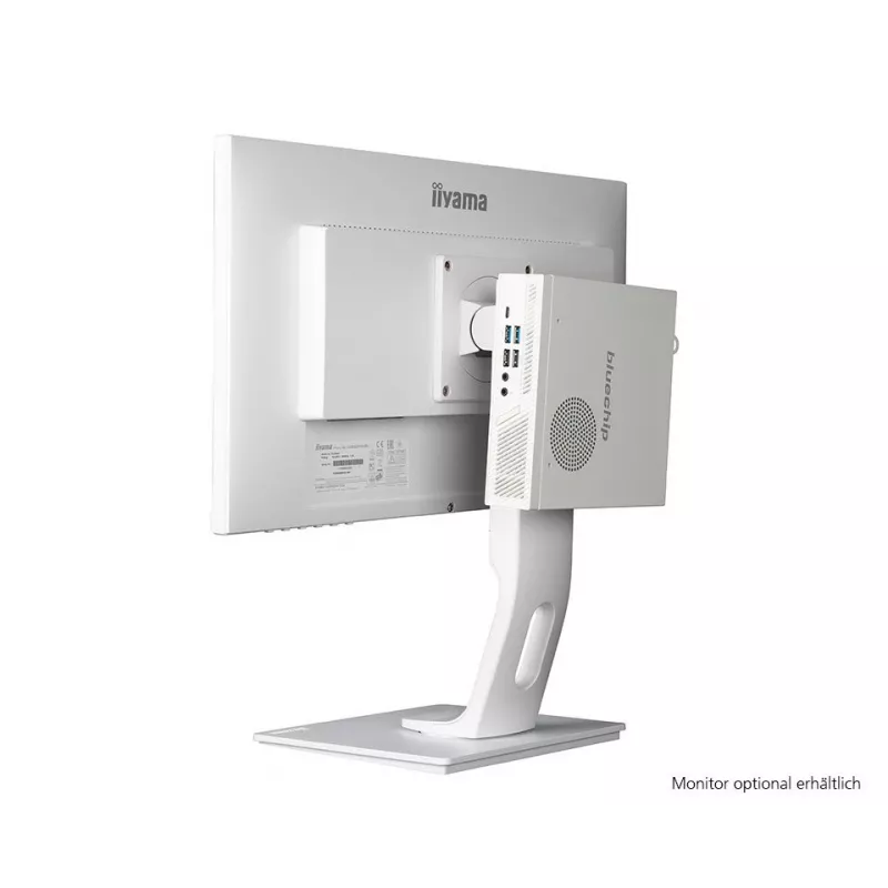 bluechip BUSINESSline S3137 *white* Intel® Core™ i3 Prozessor 14100 / bis zu 4,70 GHz, Windows 11 Pro, Intel® B760, 8 GB DDR5, 500 GB NVMe SSD, Intel® Wi-Fi 6E AX211, Bluetooth 5.3, Gigabit Ethernet, Intel® UHD Grafik