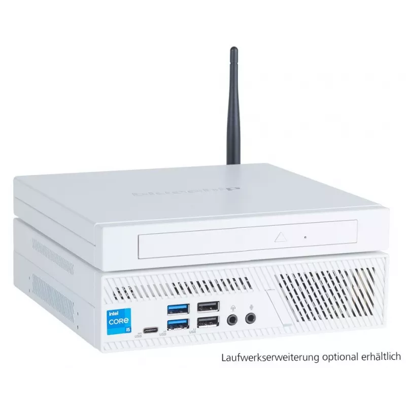 bluechip BUSINESSline S3137 *white* Intel® Core™ i3 Prozessor 14100 / bis zu 4,70 GHz, Windows 11 Pro, Intel® B760, 8 GB DDR5, 500 GB NVMe SSD, Intel® Wi-Fi 6E AX211, Bluetooth 5.3, Gigabit Ethernet, Intel® UHD Grafik