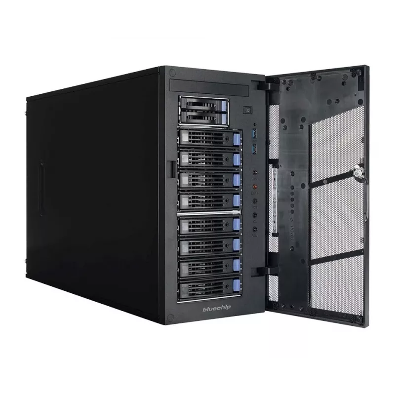 bluechip SERVERline T40322s, 2 GHz, 4410Y, 32 GB, DDR5-SDRAM, 1,92 TB, Tower