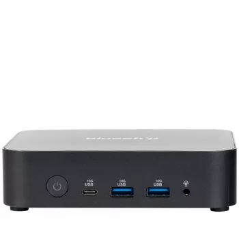 bluechip BUSINESSline M14150 Intel® N N150 8 GB DDR5-SDRAM 500 GB SSD Windows 11 Pro Mini-PC Schwarz