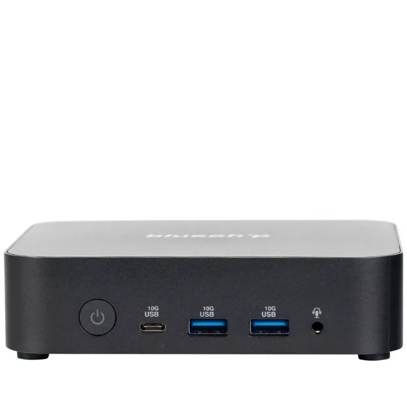 bluechip BUSINESSline M14150 Intel® N N150 8 GB DDR5-SDRAM 500 GB SSD Windows 11 Pro Mini-PC Schwarz