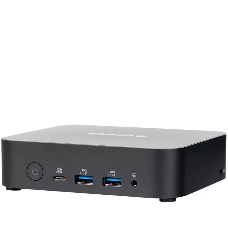 bluechip BUSINESSline M14150 Intel® N N150 8 GB DDR5-SDRAM 500 GB SSD Windows 11 Pro Mini-PC Schwarz
