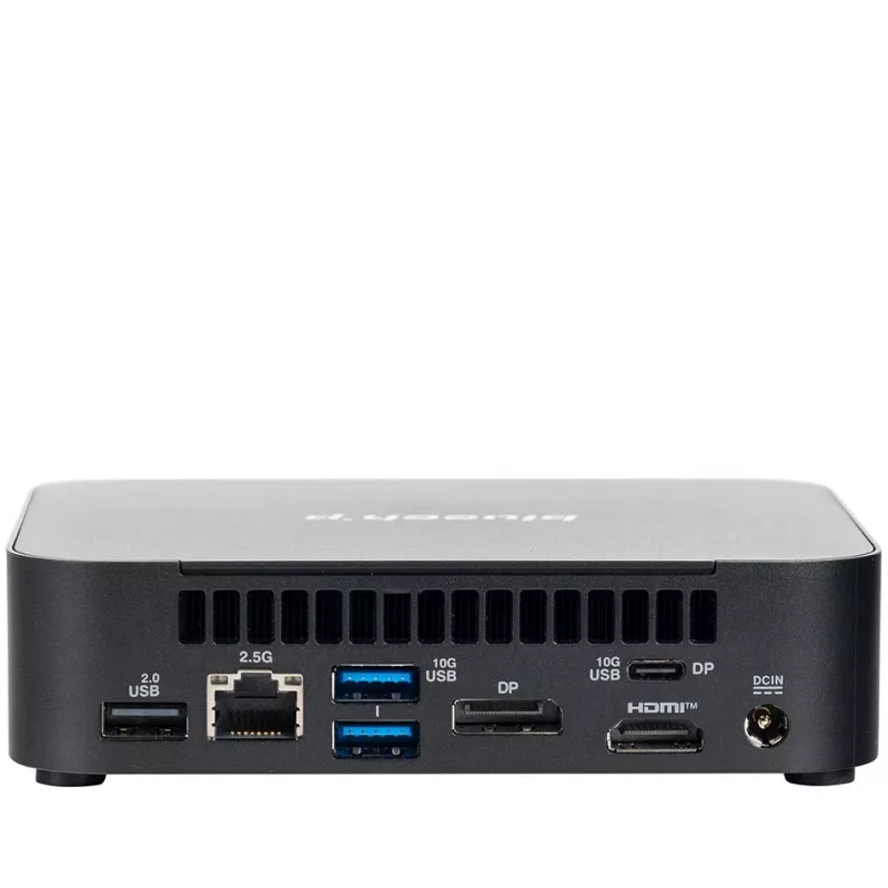 bluechip BUSINESSline M14150 Intel® N N150 8 GB DDR5-SDRAM 500 GB SSD Windows 11 Pro Mini-PC Schwarz