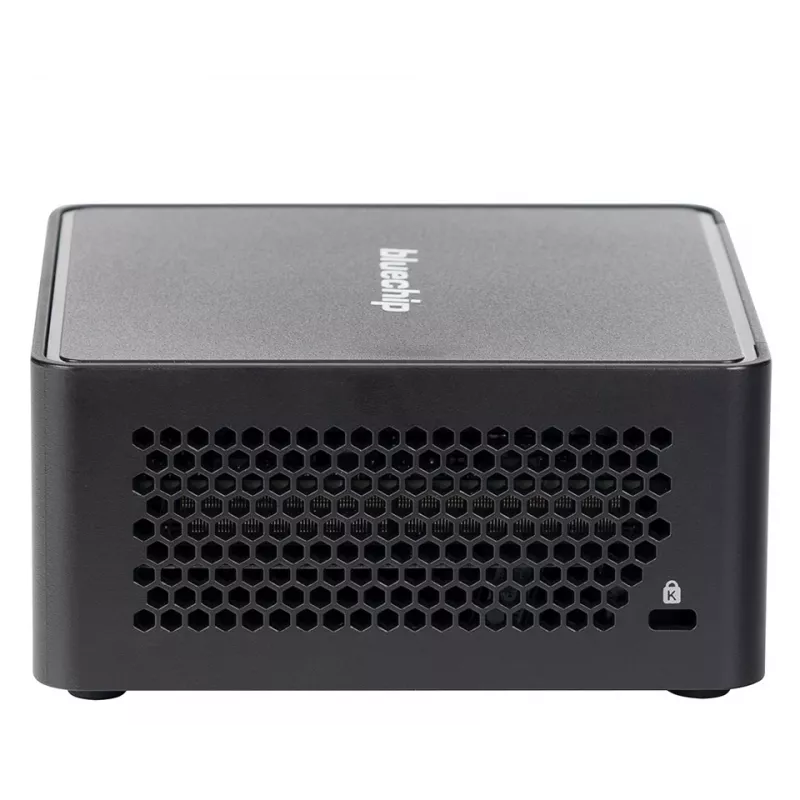 bluechip BUSINESSline M1435 Intel Core 3 100U 8 GB DDR5-SDRAM 500 GB SSD Windows 11 Pro Mini-PC Schwarz