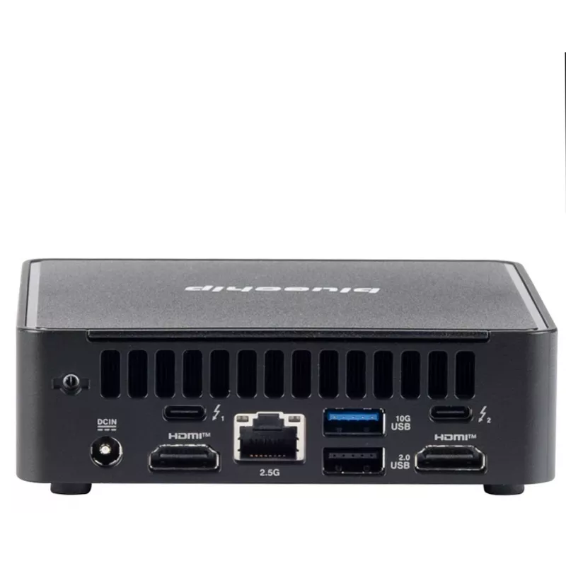 bluechip BUSINESSline M1550 Intel Core 5 210H 16 GB DDR5-SDRAM 500 GB SSD Windows 11 Pro Mini-PC Schwarz