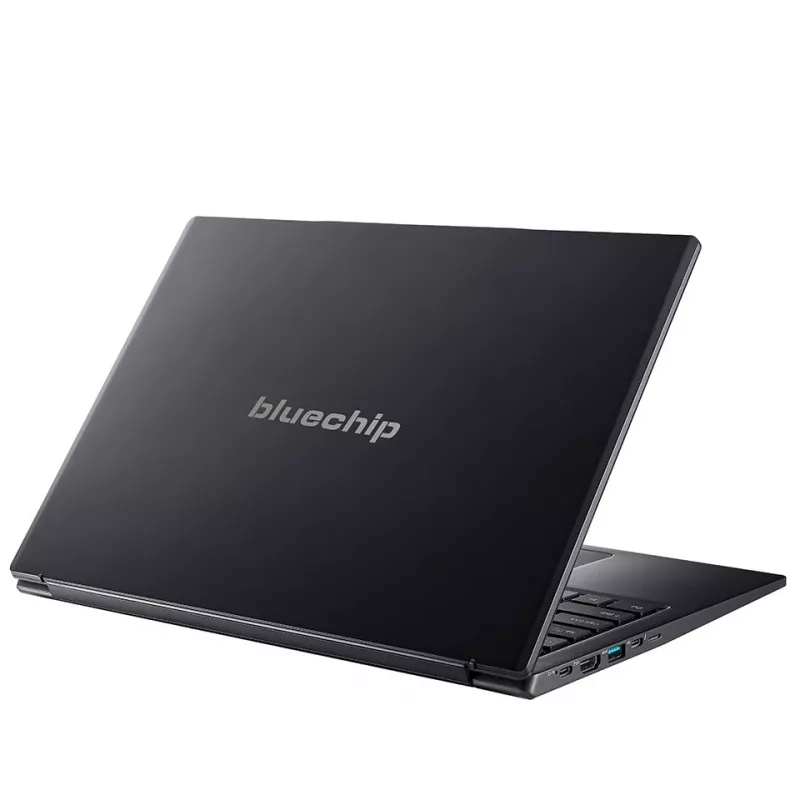 bluechip TRAVELline U14W17, Copilot+ PC Intel Core Ultra 5 135H Laptop 35,6 cm (14 Zoll) 16 GB LPDDR5x-SDRAM 500 GB SSD Wi-Fi 7 (802.11be) Windows 11 Pro Schwarz