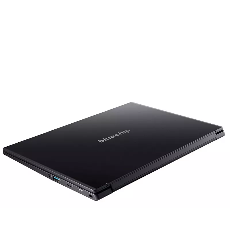 bluechip TRAVELline U14W17, Copilot+ PC Intel Core Ultra 5 135H Laptop 35,6 cm (14 Zoll) 16 GB LPDDR5x-SDRAM 500 GB SSD Wi-Fi 7 (802.11be) Windows 11 Pro Schwarz