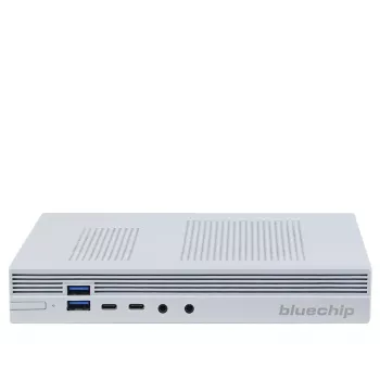 bluechip BUSINESSline S3160 *white* Intel® Core™ i5 Prozessor 14400 / bis zu 4.70 GHz, Windows 11 Pro, 8 GB DDR5, 500 GB NVMe SSD, Intel® Wi-Fi 6, Bluetooth 5.3, 1 × RJ45 (2,5 Gb/s), Intel® UHD Grafik