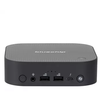 bluechip BUSINESSline M1450, Copilot+ PC Intel® Core™ Ultra 5 Prozessor 226V / bis zu 4,50 GHz, Windows 11 Pro Standard für Copilot+ PC, 16 GB LPDDR5X, 500 GB NVMe SSD, Intel® Wi-Fi 7, Bluetooth 5.4, RJ45 (2,5 Gb/s), Intel® Arc™ 130V GPU