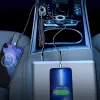Auto-Ladegerät Joyroom JR-CL07 3-in-1 60W mit integriertem USB-C-Kabel 1,6 m, schwarz