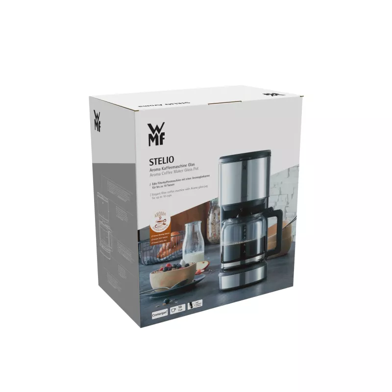 WMF Stelio 0412150011 Halbautomatische Filterkaffeemaschine 1,25 L