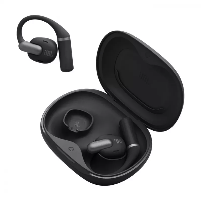 Headset JBL Sense Pro TWS Bluetooth Ohrbügel für Anrufe und Musik, 20–40000 Hz, 95,2 g, Schwarz